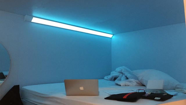 Hotel Kapsul Bobobox di Bandung. (Foto: Bella Cynthia/kumparan)