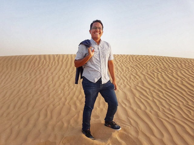 Memacu Adrenalin di Panasnya Gurun Dubai