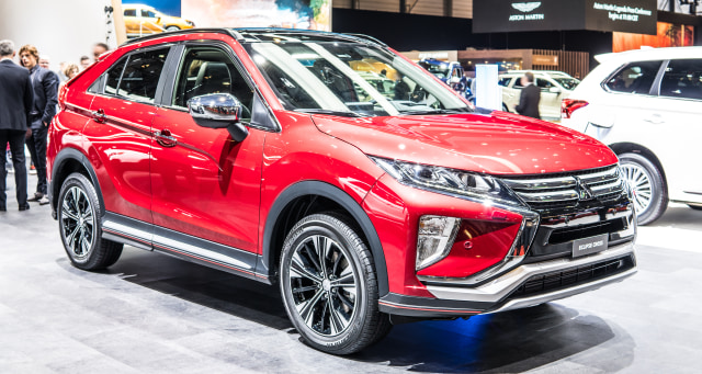 Mitsubishi Eclipse Cross di Geneva International Motor Show (GIMS) 2018. (Foto: Shutterstock)