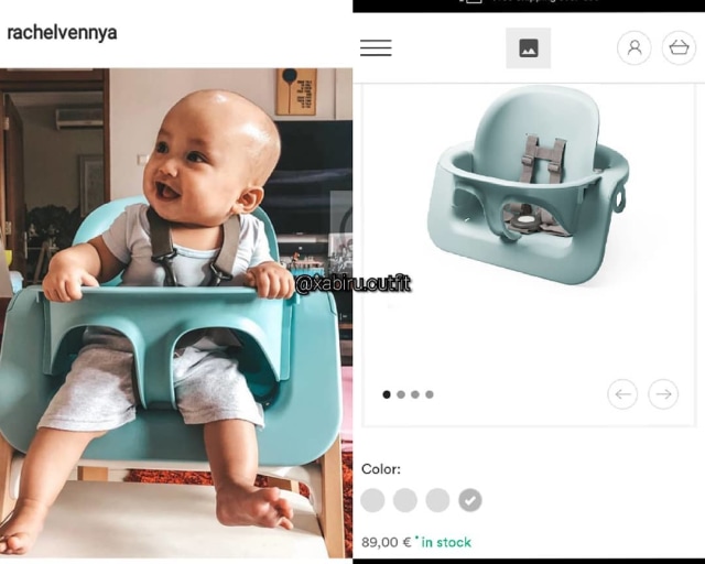 Intip 5 Harga Barang Xabiru, Anak Rachel Vennya yang Menggemaskan (1)
