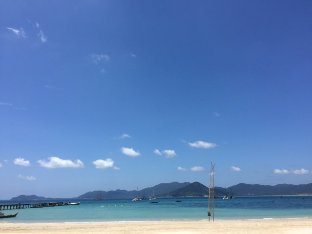 Pantai Padang Melang, Kabupaten Anambas (Foto: Elmalisa Bancin/kumparan)