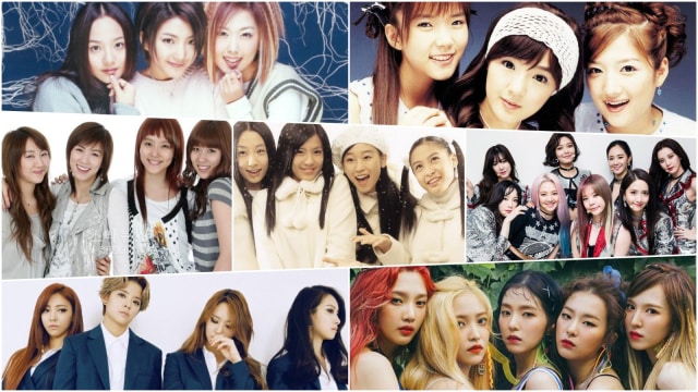 Girlband SM Entertainment. (Foto: Berbagai sumber.)