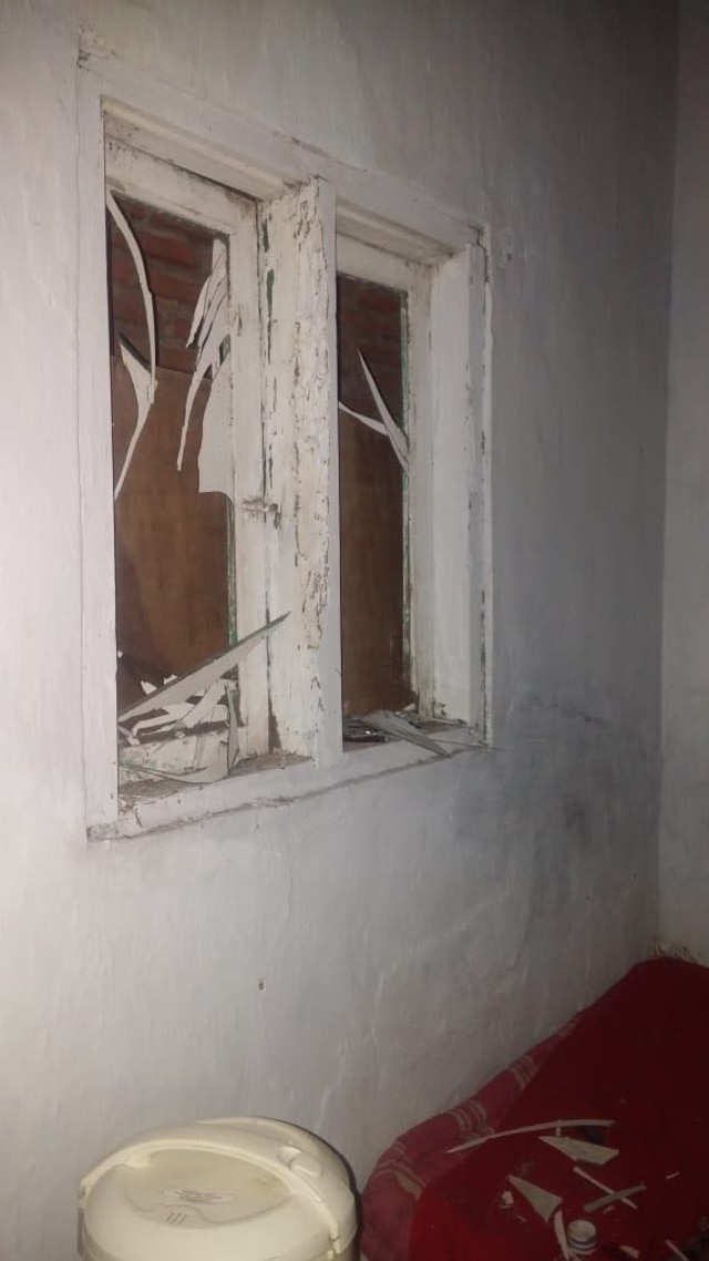 Lokasi ledakan petasan di Kampung Jrebeng Kedopok, Probolinggo, Minggu (29/7). (Foto: Dok. Istimewa)