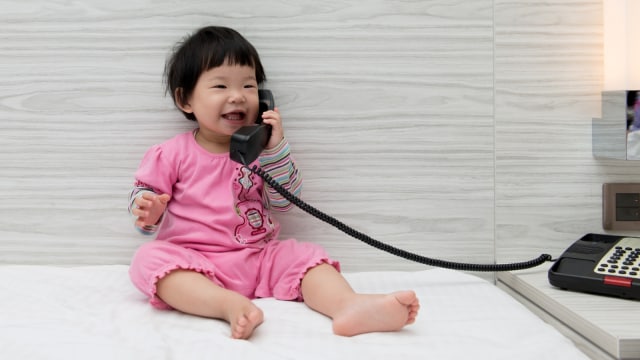 Ilustrasi balita berbicara. (Foto: Thinkstock)