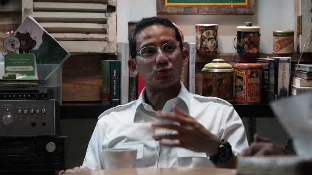 Wakil Gubernur DKI Jakarta Sandiaga Uno (Foto: Iqbal Firdaus/kumparan)
