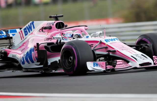 Sergio Perez di GP Hongaria 2018. (Foto: REUTERS/Bernadett Szabo)