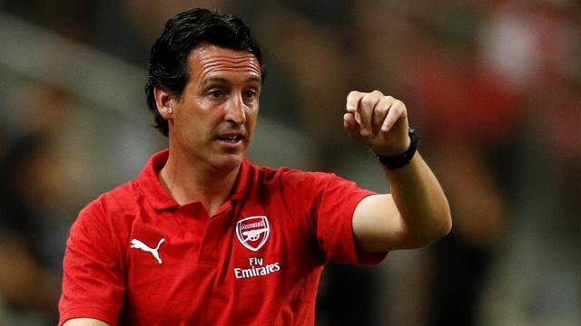 Pelatih Arsenal, Unai Emery. (Foto: Reuters/Edgar Su)