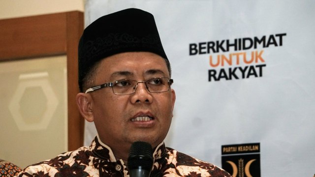 Ketua Umum PKS Sohibul Iman di DPP PKS. (Foto: Nugroho Sejati/kumparan)