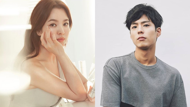 Song Hye Kyo dan Park Bogum. (Foto: Instagram/@kyo1122, @blossom_entertainment)