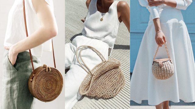 Rekomendasi Straw  Bag (Foto: dok.Instagram @brown.rotan, @sagemaya.id)