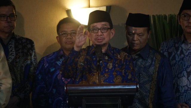 Pertemuan SBY dengan Salim Segaf Al-Jufri di Grand Melia, Jakarta, Senin (30/7). (Foto: Irfan Adi Saputra/kumparan)