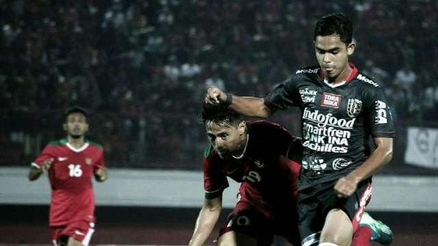Timnas Indonesia vs Bali United Foto: IG @Baliunitedfc