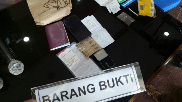 Barang bukti ganja dari Chile dan Inggris di Bea Cukai Ngurah Rai, Badung, Bali, Rabu (1/8). (Foto: Cisilia Agustina Siahaan/kumparan)