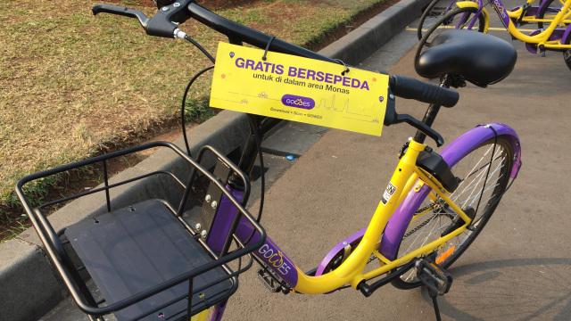 Sepeda Bike Sharing (Foto: Helinsa Rasputri/kumparan)