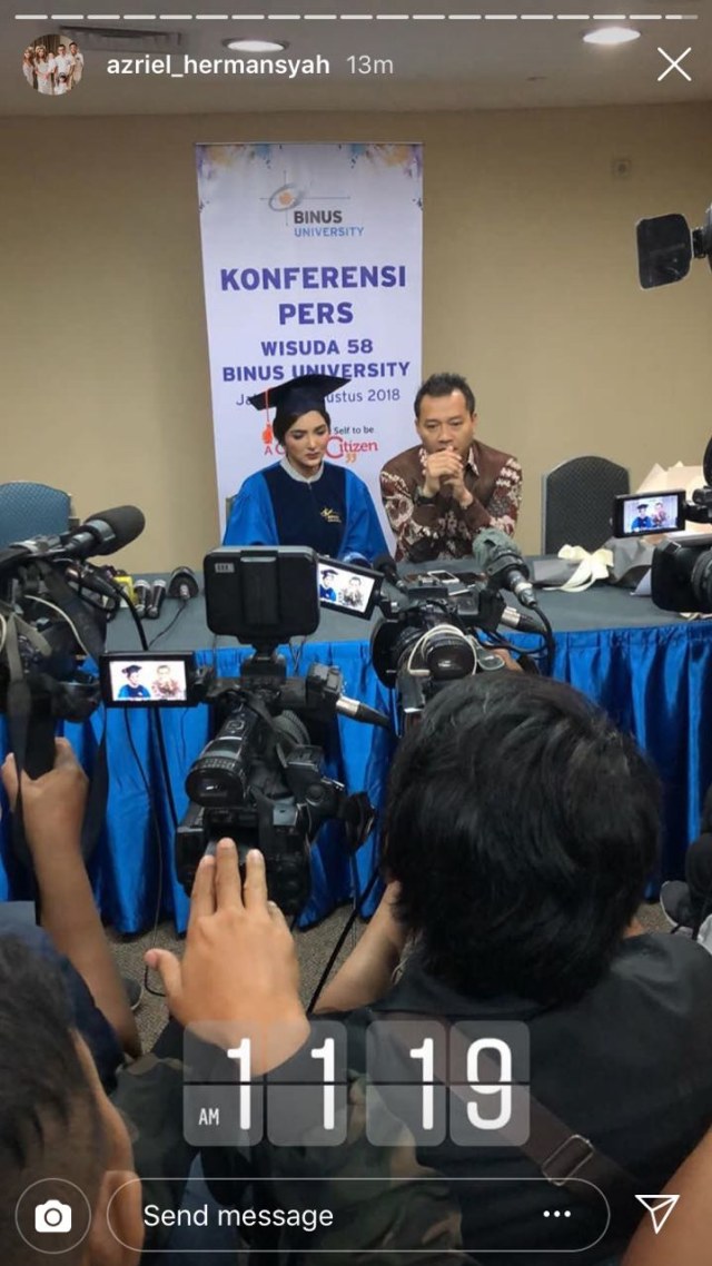 5 Potret Wisuda Ashanty, Lulus S2 dengan Predikat Nilai A (3)