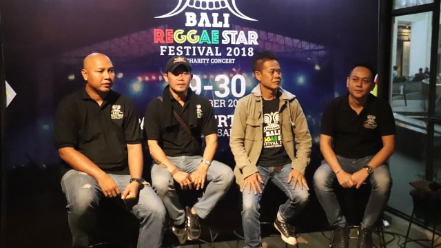 Jumpa pers Bali Reagee Star Festival 2018, Rabu (1/8). (Foto: Munady Widjaja)