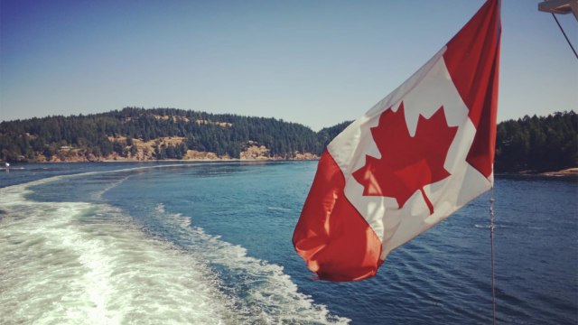 Bendera Kanada Foto: Daniel Chrisendo/kumparan