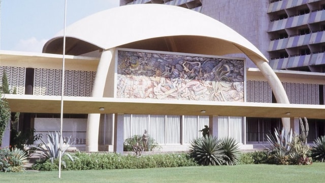 Pelataran Ramayana tahun 1960 (Foto: Hotel Indonesia Kempinsky)