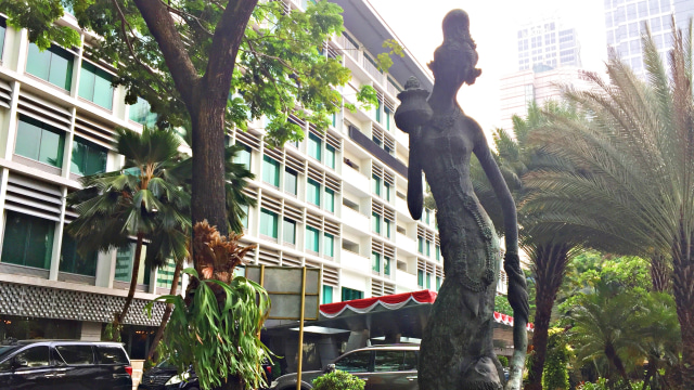 Patung Dewi Sri di Hotel Indonesia (Foto: Helinsa Rasputri/kumparan)
