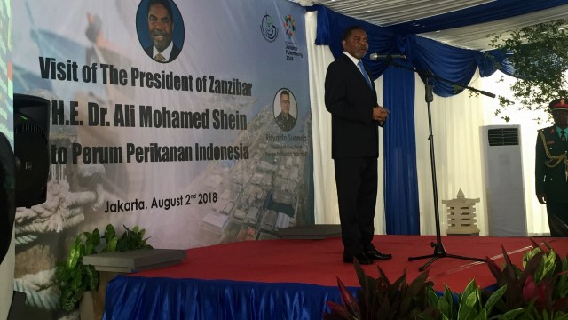 Kunjungan kerja Presiden Zanzibar (Foto: Elsa Toruan/kumparan)