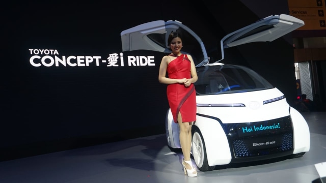 Toyota Concept - i Ride (Foto: Iqbal Firdaus/kumparan)