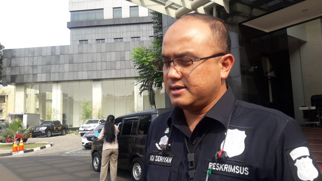 Dirreskrimsus Polda Metro Jaya Kombes Adi Deriyan, Kamis (2/8). (Foto: Fadjar Hadi/kumparan)