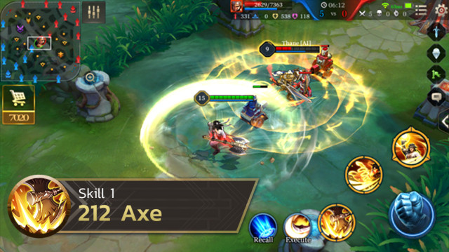 Skill 1 Wiro Sableng (Foto: Garena AOV Indonesia)