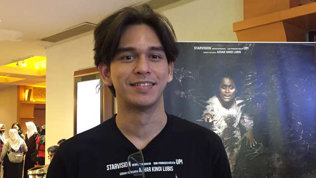 Rangga Azof, pemain film "Kafir". (Foto: Maria Gabrielle Putrinda/kumparan)