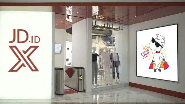 Toko tanpa kasir JD.id X. (Foto: JD.com via YouTube)