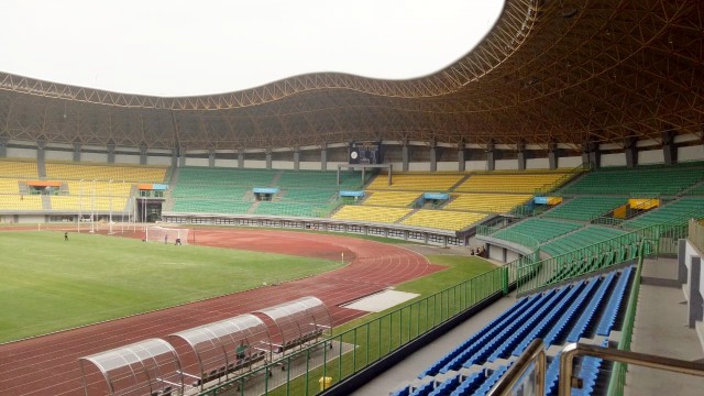 Suasana Stadion Patriot Candrabragha jelang Asian Games 2018, pada Jumat (03/8). (Foto: Alan Kusuma/kumparan)