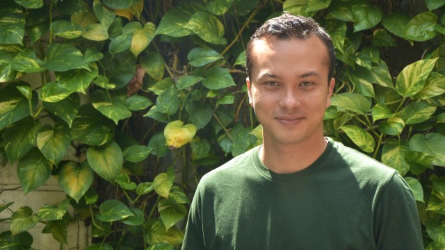 Nicholas Saputra di kumparan, Jumat (3/8). (Foto: Nadia K. Putri/kumparan)
