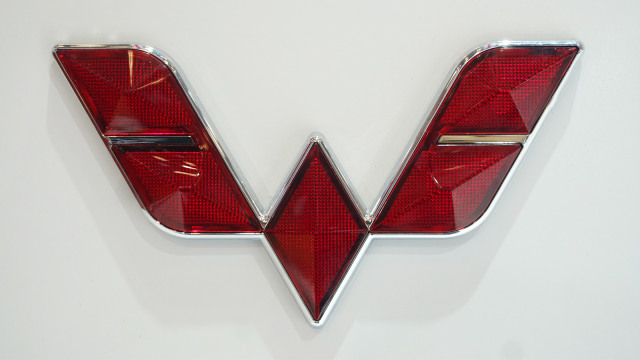 Logo Wuling Motors. Foto: Aditia Noviansyah/kumparan