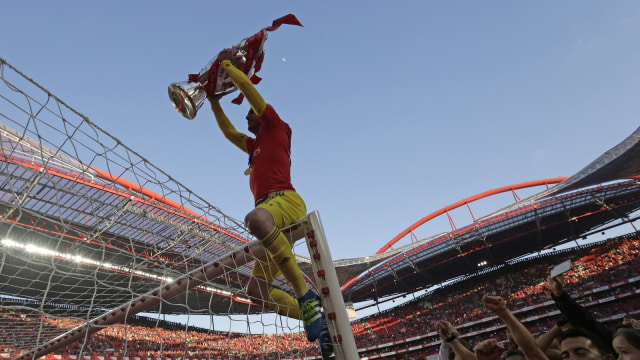 Paulo Lopes, pemain Benfica. (Foto: JOSE MANUEL RIBEIRO / AFP)