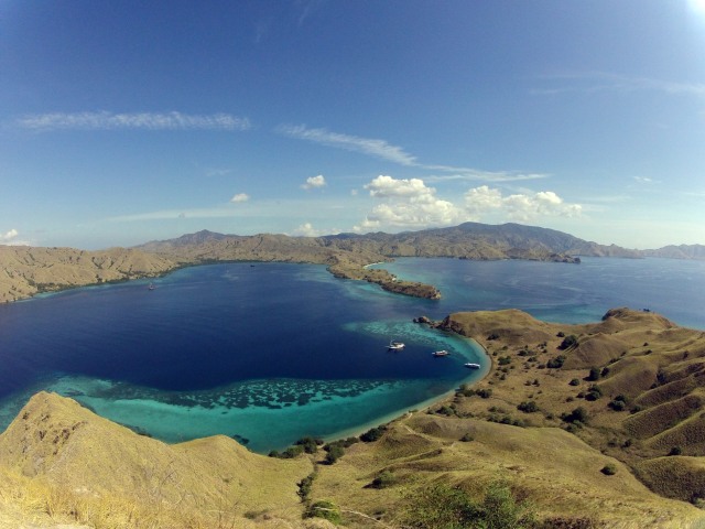 Lanskap Cantik Gili Lawa (Foto: Flickr/ Fakta Backpacker)