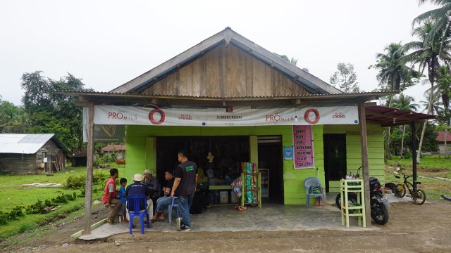 Desa Makarti, Desa Transmigrasi di Halmahera Utara, Jumat (3/8). (Foto: Kelik Wahyu/kumparan)