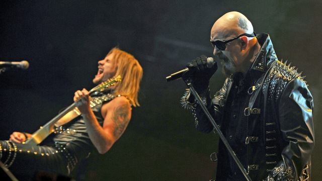 Band Metal Judas Priest (Foto: GUILLERMO LEGARIA / AFP)