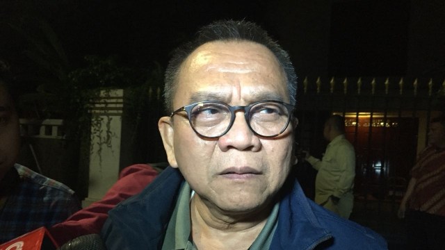 Ketua DPD Gerindra DKI Jakarta Muhammad Taufik di kediaman Prabowo Subianto Foto: Ricad Saka/kumparan