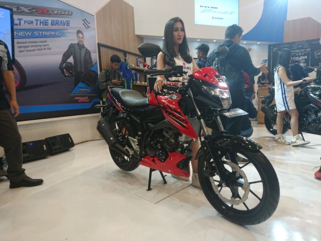 Suzuki GSX150 Bandit (Foto: ALfons Hartanto/kumparan)