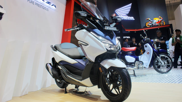 Motor Forza di GIIAS 2018, ICE, BSD, Tangerang, Jumat (4/8). (Foto: Alfons Hartanto/kumparan)