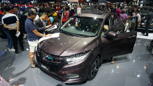 Mobil New Honda HR-V di pameran GIIAS 2018, ICE, BSD, Tangerang, Sabtu (4/8). (Foto: Aditia Noviansyah/kumparan)