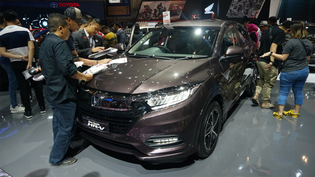 Mobil New Honda HR-V di pameran GIIAS 2018, ICE, BSD, Tangerang, Sabtu (4/8). (Foto: Aditia Noviansyah/kumparan)