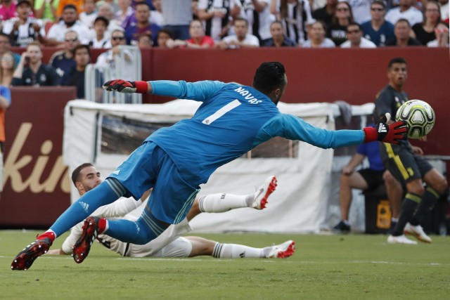 Gol bunuh diri Dani Carvajal. (Foto: Geoff Burke-USA TODAY Sports via Reuters)