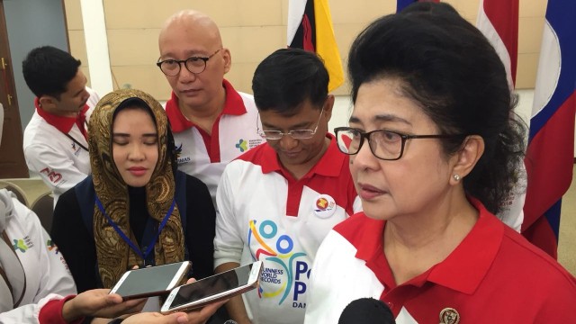 Menteri Kesehatan, Nila Moeloek. (Foto: Ferry Fadhlurrahman/kumparan)