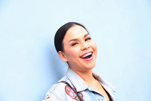 Melaney Ricardo ketika bertemu awak media di Jakarta, Senin (6/8). (Foto: Munady Widjaja)
