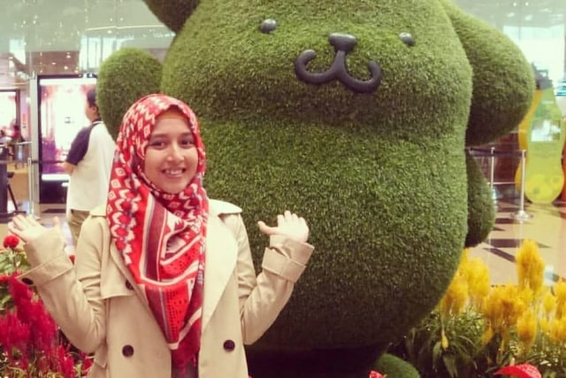 Arnita Rodelina Turnip, mahasiswi IPB yang beasiswanya dicabut Pemkab Simalungun. (Foto: Foto: Facebook/Alifah Jauna Multazimah)