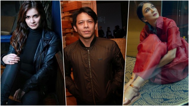 Cut Tarry, Ariel Noah, Luna Maya. (Foto: Instagram @lunamaya @cut.tarry, kumparan)