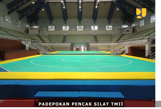 Venue Pencak Silat di TMII (Foto: Kemen PUPR)