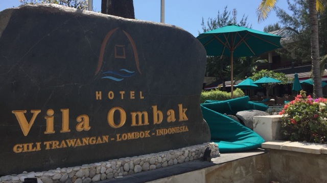 Kondisi Vila Ombak di Gili Trawangan, Selasa (7/8). (Foto: Mirsan/kumparan)