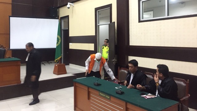 Sidang Vonis dokter Rian Helmy di PN Jakarta Timur, Selasa (7/8). (Foto: Reki/kumparan)