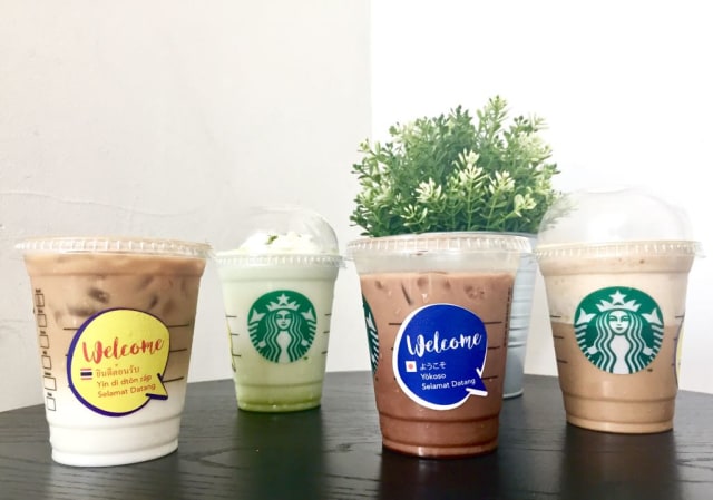 Greet with a Cup Starbucks Indonesia (Foto: Kartika Pamujiningtyas)